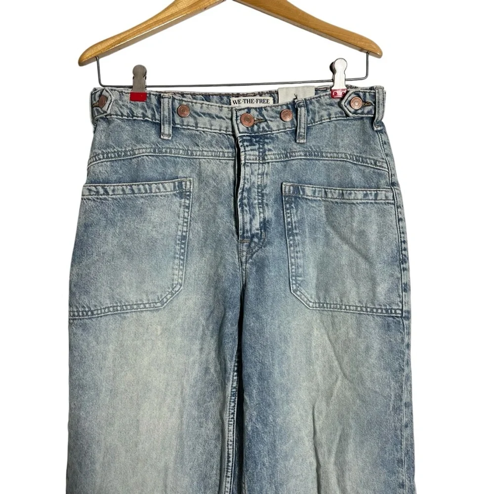 WE THE FREE x FREE PEOPLE Palmer Cuffed Jean in La La Land - Picture 5 of 12